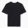 Female T-shirt, black color, ONE SIZE (42-46)