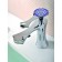 ARTIK YASMINA 800/B01 shell mixer, single -leaf, with crystals