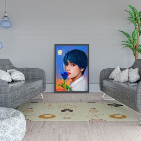 Picture on the numbers "Kim Tae Hyun", 40 × 50 cm, 25 colors-2