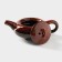 A set for the tea ceremony Ceramic "Lunar Lake", 7 objects: 6 PIAL 50 ml, kettle 150 ml, red color