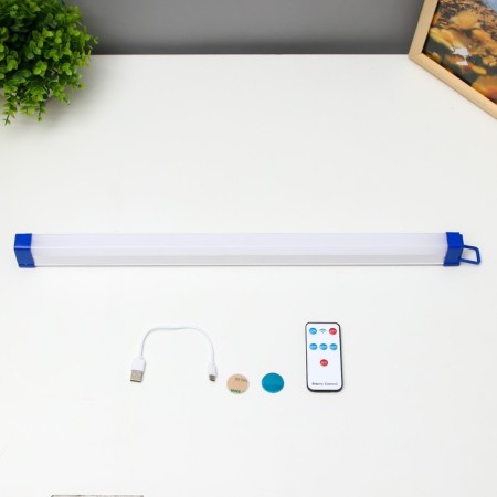 Lamp with PDU "VK-500" LED 20W USB AKB White 4x2x52 cm Bayerlux-15