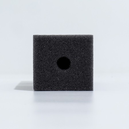 Rectangular sponge for the filter, series F, 5.5 x 6 x 17 cm, gray-3