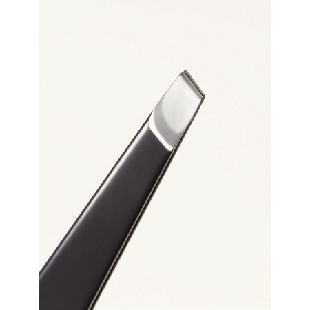 Pinzet "Premium" beveled, wide, 9.6 cm, on the blister, black color-6