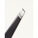 Pinzet "Premium" beveled, wide, 9.6 cm, on the blister, black color