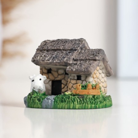 Figure "Cow on Walking" 4x3x4cm-2