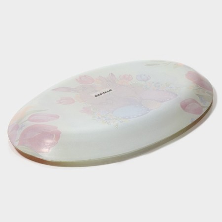 Serving oval shade "Watercolor", 24.5 × 15 × 2 cm, glass-3