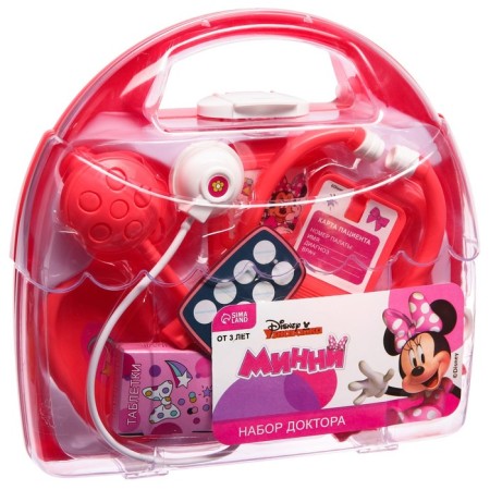 Dr.'s set, Minnie Mouse, in the box-1