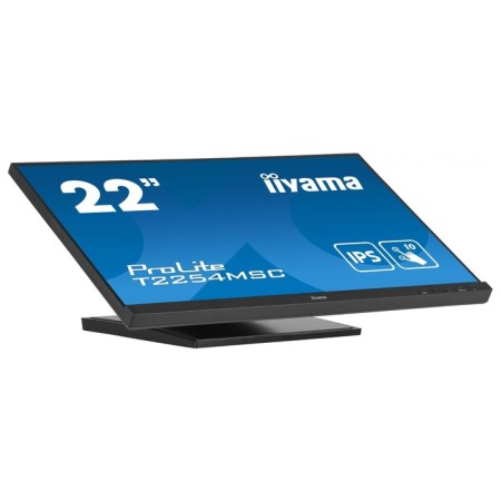 Monitor IIYAMA 21.5 "Prolite T2254MSC-B1AG Black IPS LED 16: 9 HDMI M/M glossy HAS 250CD 107891-6