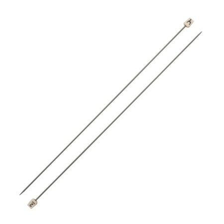 Knitting needles straight, aluminum, 2.00 mm/35cm, 2 pcs-1