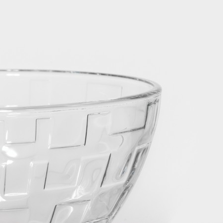 Glass Labyrinth salad bowl, 850 ml, d = 16 cm-2