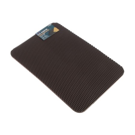 Rug EVA Universal Grand Caratt, honeycomb 43 x 62 cm, brown-2
