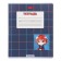 Notebook 12 sheets in the “Anime Boys” cage, covered cardboard, mix