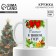 Ceramic mug "Happiness", 320 ml, white color