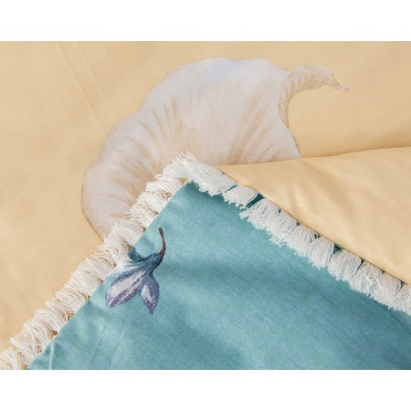 A set with a blanket "Bernadett No. 57", size 150x210 cm, 180x230 cm, 50x70 cm - 2 pcs-2