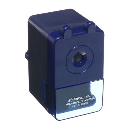 Mechanical sharpener with a Classic container blue