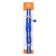 The collar is two -layer with fastx and a reflective strip, 30 x1.5 cm, blue