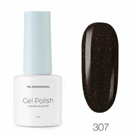 TNL Professional Mini Gel-Lygs “8 Senses”, No. 307 Burgundy Rose, 6 ml