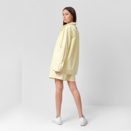 Women's suit (shirt and shorts) Mist Summer Time, size 42, yellow-4