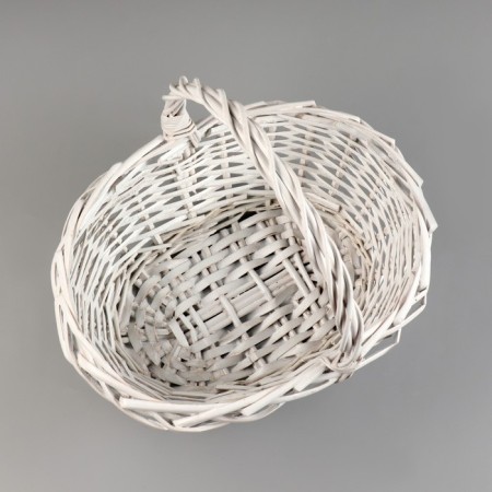 Wicker basket, 37x30x14/34 cm, vine-2