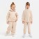 Hudy Children's Minaku: Basic Line Kids Beige Color, Height 104