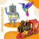 3D handle Amazingcraft, ABS set of plastic 10 colors 10 m, yellow color