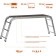 Workworms Sibin RP-36 38843, aluminum, with a fixed site, 3x6x3 steps
