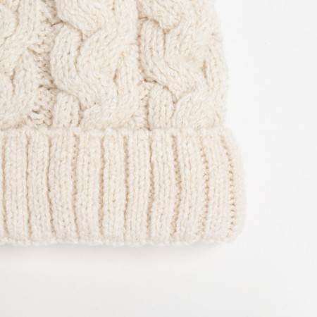 Female hat, white color, size 56-58-2