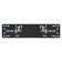 Frame under the license plate, silicone, 1 pc., Black ADFC005