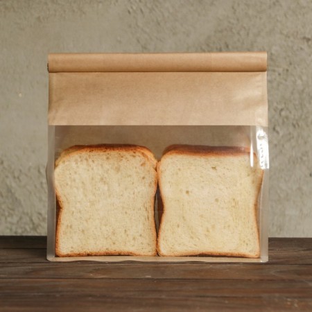Paper Craft package, with a window, a rectangular bottom, 22 x 11 x 28 cm-2