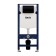 Set 2 B1: Installation and flushing the Black IDDIS Optima Home, 200x497x1340 mm