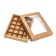 Folding box under 20 sweets, craft, 17.7 x 22 x 3.5 cm