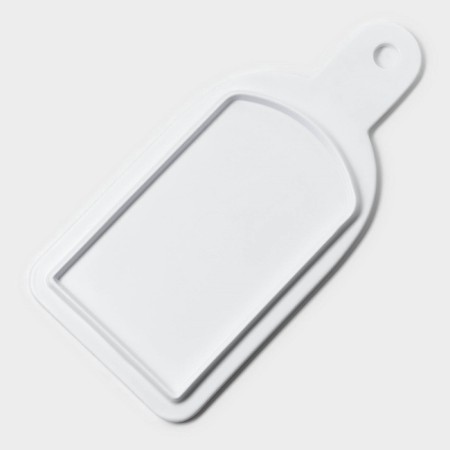 Serving dish "White East", 34.5 × 16.7 × 1.7 cm, white color-6