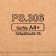 Postal box 325 x 250 mm, height 20-75 mm, microhofro cardboard 2.2-3.0 mm, tape tape