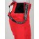 Ski -loving trousers, size 42, red color