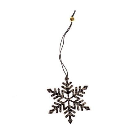 New Year's suspension with “Snowflake” backlight 7 × 8 × 19 cm-2