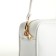 Women's bag over the shoulder Textura, small, white color