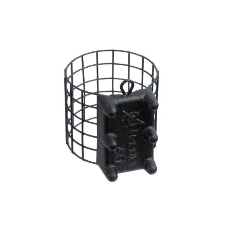 Metallic feeder X-Feeder Me Grunt M Grid, Matt Black, 60 g, 28 ml-1