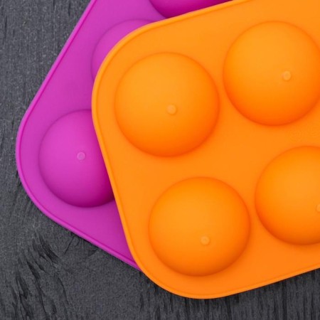 Form for the chups "Chupik", silicone 19.5 × 11.7 × 3.5 cm, 8 cells, 2 parts, with sticks, color mix-7