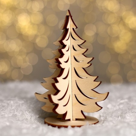 Model made of wood "Christmas tree No. 5"-2