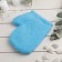 Body washcloth "mittens", 27 × 22 cm, color mix