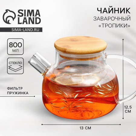 Tropics kettle, 800 ml