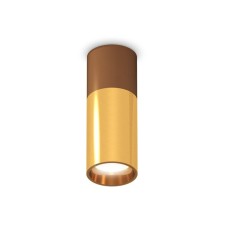 Lumber of the overhead Ambrella Light, XS6327060, MR16 GU5.3 LED 10 W, color yellow gold, coffee sand