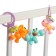 Stretching on the stroller/crib "animals", 3 toys, color mix, crush me