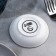 Ceramic “Flowers” ​​sauce, 8.8 cm, white color
