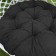 Pillow for swing "Tina", diameter 60 cm, black color
