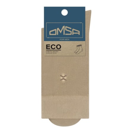 Male socks Omsa Eco, size 39-41, color Beige