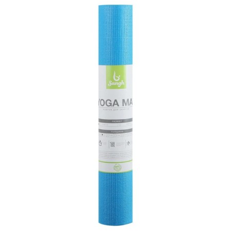 Sangh yoga rug, 173x61x0.4 cm, blue color-11