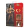 Erotic linen, transparent Bodysuit, with access, with a pattern, rr 42-50, black