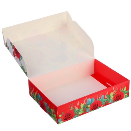 Gift folding box, 21 x 15 x 5cm "March 8", princesses-3
