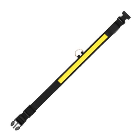 Collar with flash light 3 lumber modes Size l, Osh 45-52 x 2.5 cm yellow-6